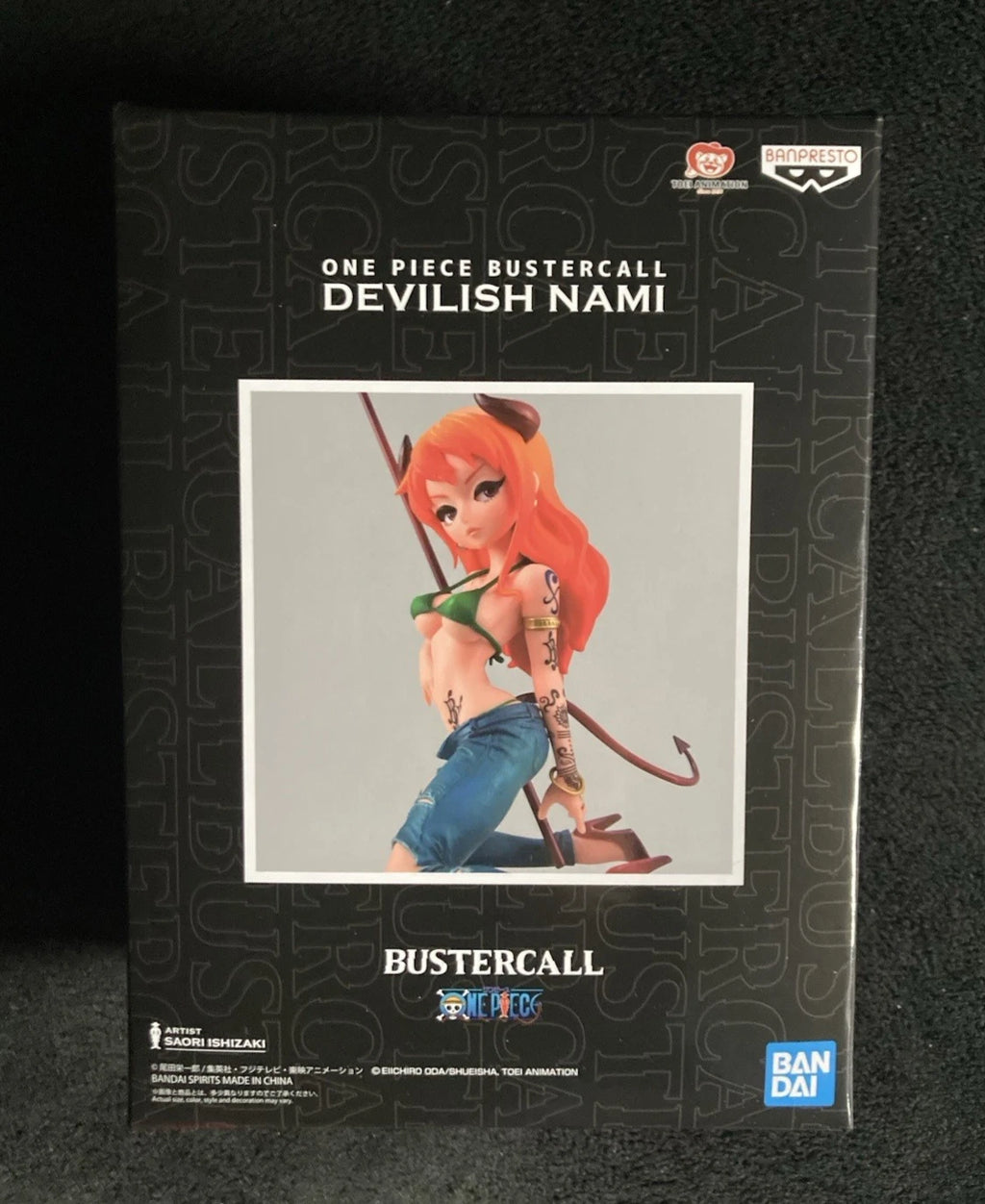 Banpresto One Piece Devilish BUSTER CALL Nami Limited Edition Figur Statue NEU