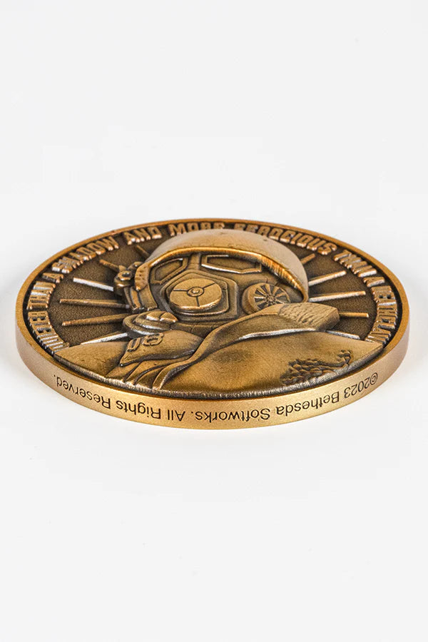 Fallout New Vegas NCR Ranger Challenge Coin Münze Neu & OVP