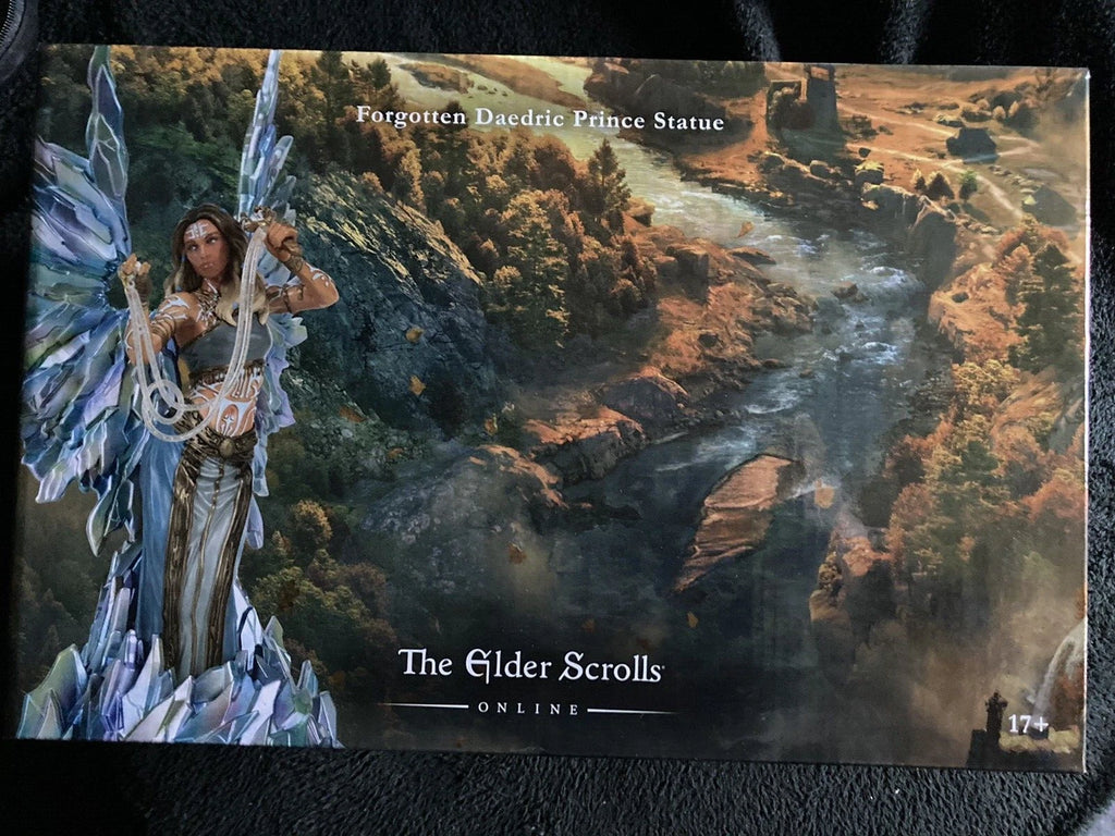 THE ELDER SCROLLS ONLINE VERGESSENER DAEDRISCHER PRINZ Statue Figur Neu & OVP